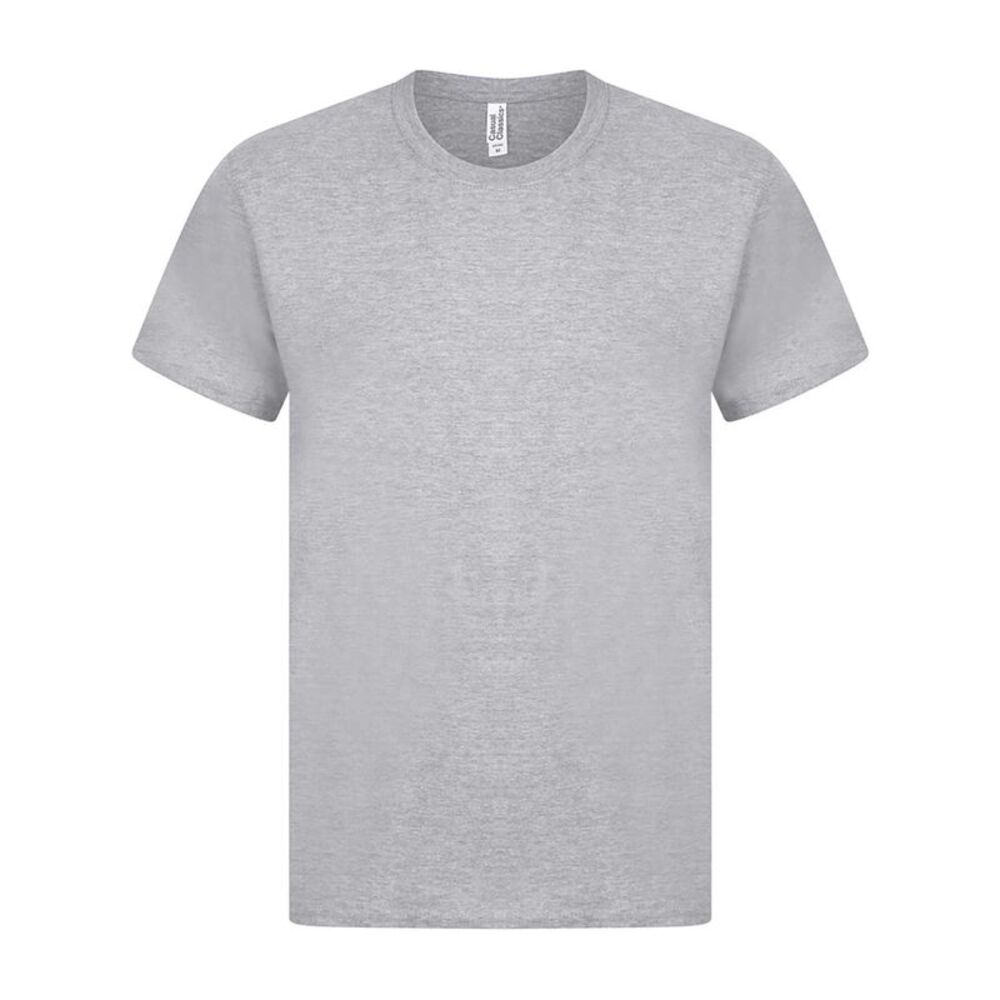 Casual Classics Mens  Ringspun Tee / Heather Gray